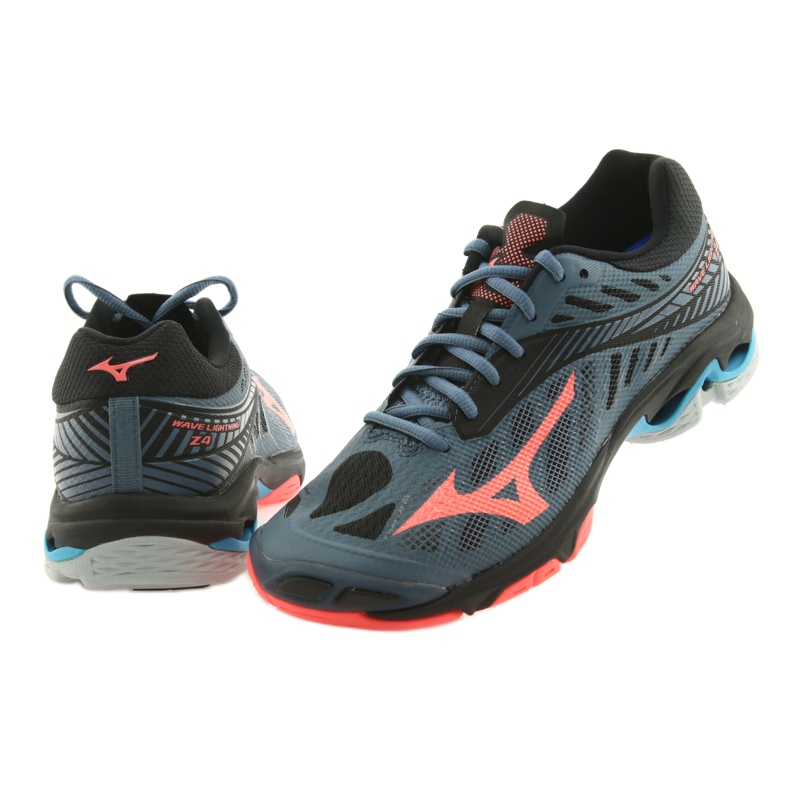Tênis de voleibol Mizuno Wave Lighting Z4 W V1GC180065 cinza 5