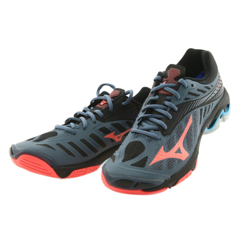 Tênis de voleibol Mizuno Wave Lighting Z4 W V1GC180065 cinza 3