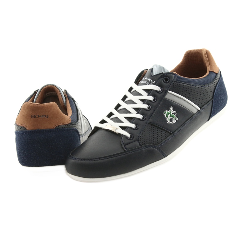 Tênis masculino esporte azul marinho Mckey 901 azul-marinho 4