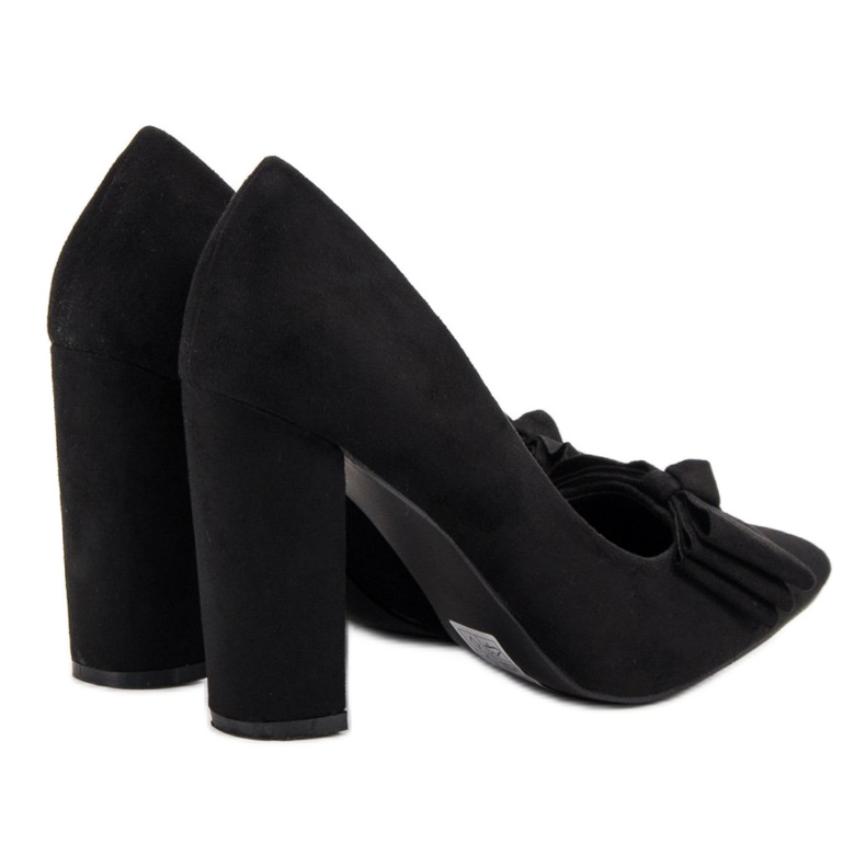 Seastar Bombas de camurça com arco preto 1 Seastar Bombas de camurça com arco preto 1