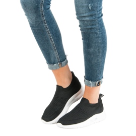 Calçado Têxtil Desportivo preto 1