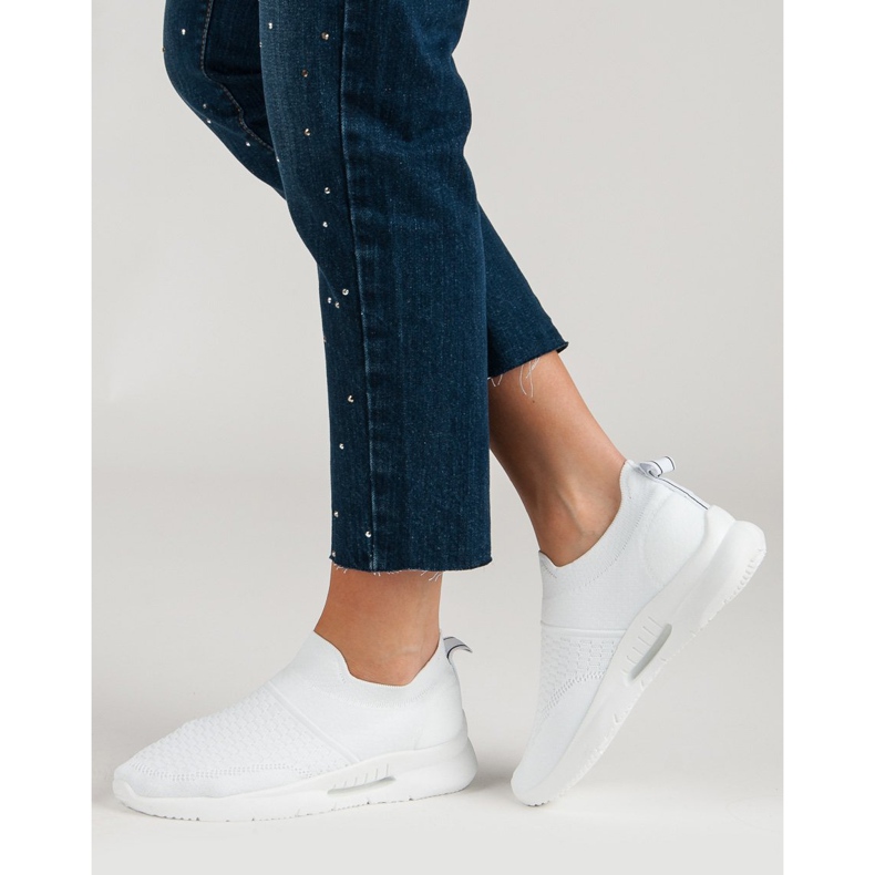 Calçado Têxtil Desportivo branco 1