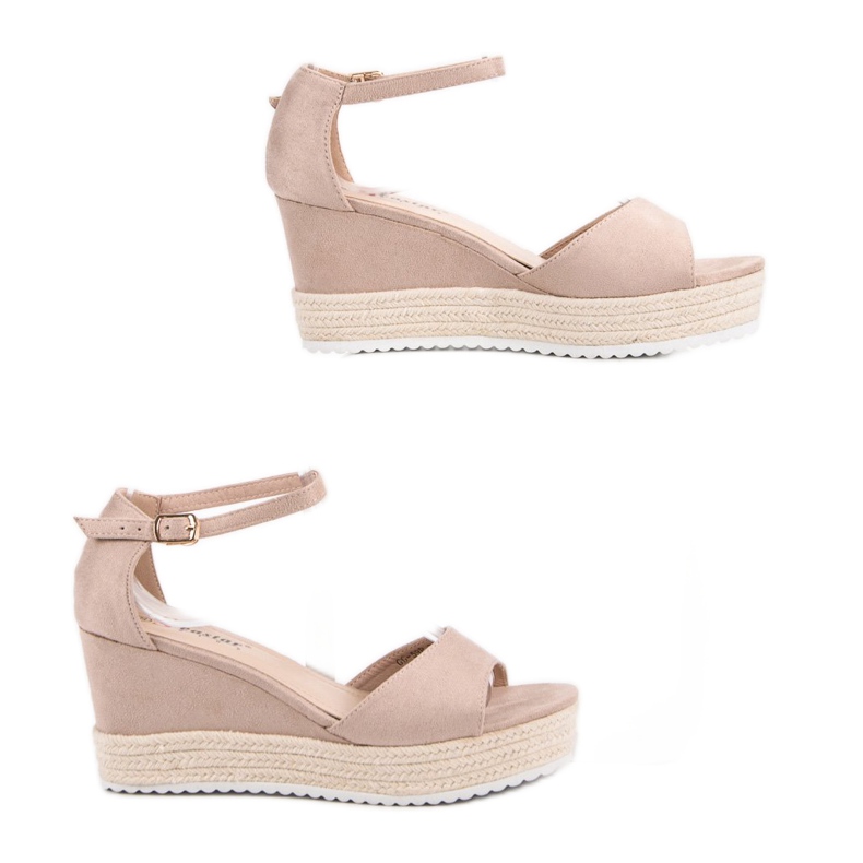 Seastar Sandálias Beige Wedge bege 1