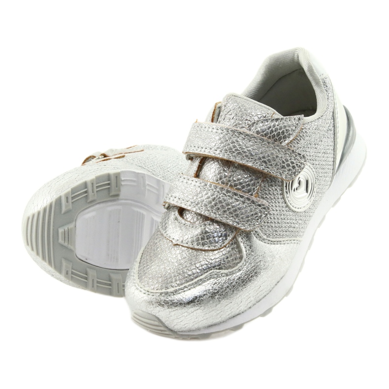 Calçados esportivos prateados American Club ES26 cinza 10
