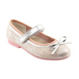 Bailarinas com arco e arco American Club GC18 cinza rosa 1