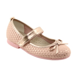 Arco feminino das bailarinas American Club GC16 amarelo rosa 1