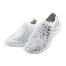 Meninas esportivas American Club AD09 branco 3