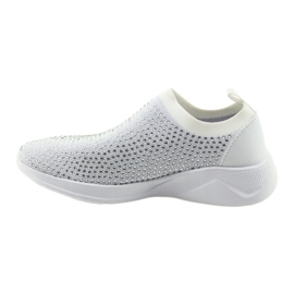 Meninas esportivas American Club AD09 branco 2