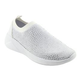 Meninas esportivas American Club AD09 branco 1