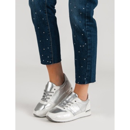 Jumex Calçados Esportivos Prateados cinza 1