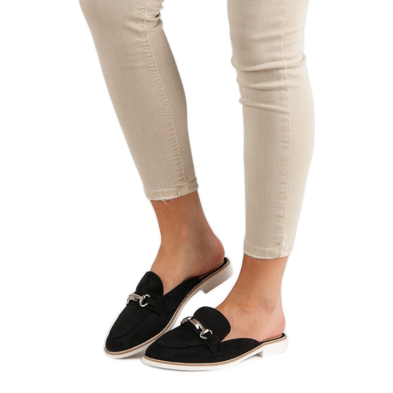 Chinelos Elegantes Femininos preto 1