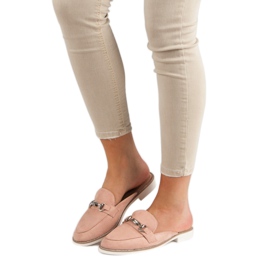 Chinelos Elegantes Femininos rosa 1