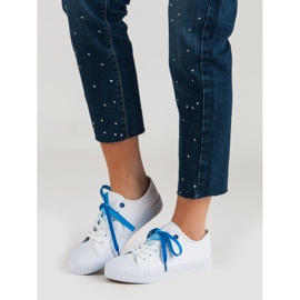 Yes Mile Tênis brancos elegantes 1