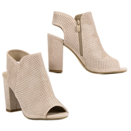 Seastar Sandálias Fechadas Bege 1