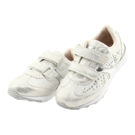 Esportes meninas American Club ES19 prata branco cinza 3