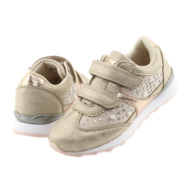 Esportes meninas American Club ES19 ouro dourado 4