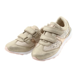 Esportes meninas American Club ES19 ouro dourado 3