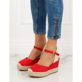 Alpargatas em cunhas vermelhas T331P Red II-GAT vermelho 2 Alpargatas em cunhas vermelhas T331P Red II-GAT vermelho 2