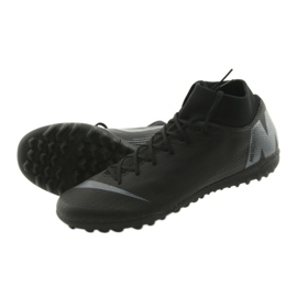 Chuteira Nike Mercurial SuperflyX 6 Academy TF M AH7370-001 preto preto 5