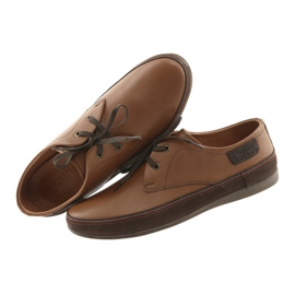 Sapatos masculinos Badura 3716 marrom castanho 5