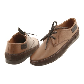 Sapatos masculinos Badura 3716 marrom 4