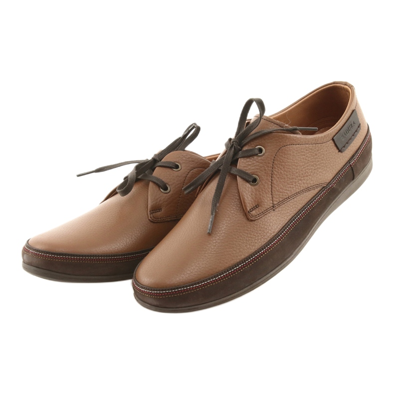 Sapatos masculinos Badura 3716 marrom 3