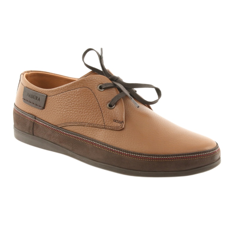Sapatos masculinos Badura 3716 marrom castanho 1