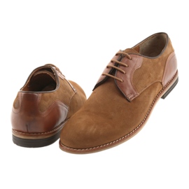 Sapatos masculinos Badura Casual 3687 Brown marrom 4