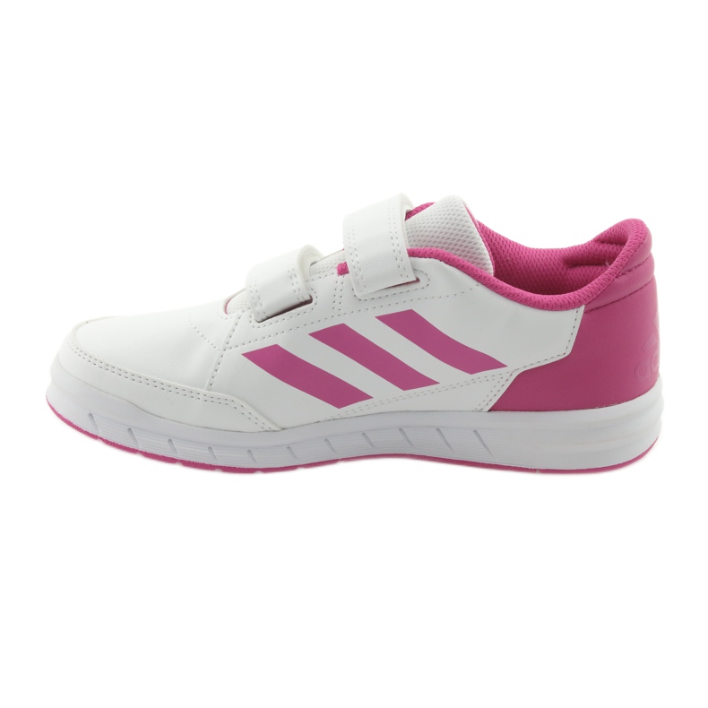 Sapatos Adidas AltaSport CF K Jr D96828 branco rosa 2