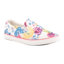 Yes Mile Slipony In Flowers branco multicolorido 1 Yes Mile Slipony In Flowers branco multicolorido 1