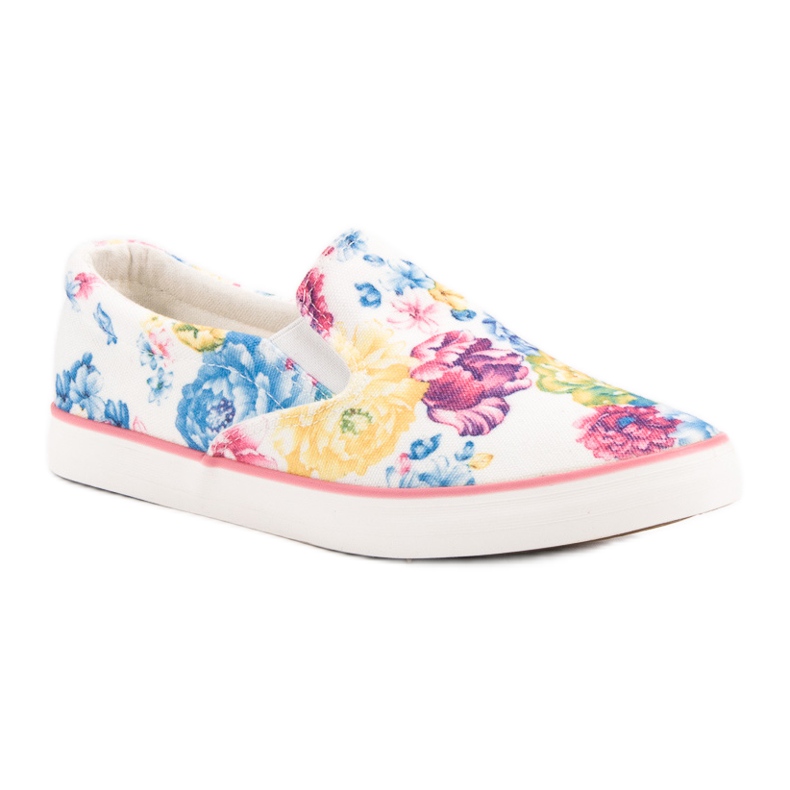 Yes Mile Slipony In Flowers branco multicolorido 1 Yes Mile Slipony In Flowers branco multicolorido 1