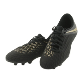 Chuteiras Nike Hypervenom Phantom 3Club FG Jr AJ4146-090 preto 3