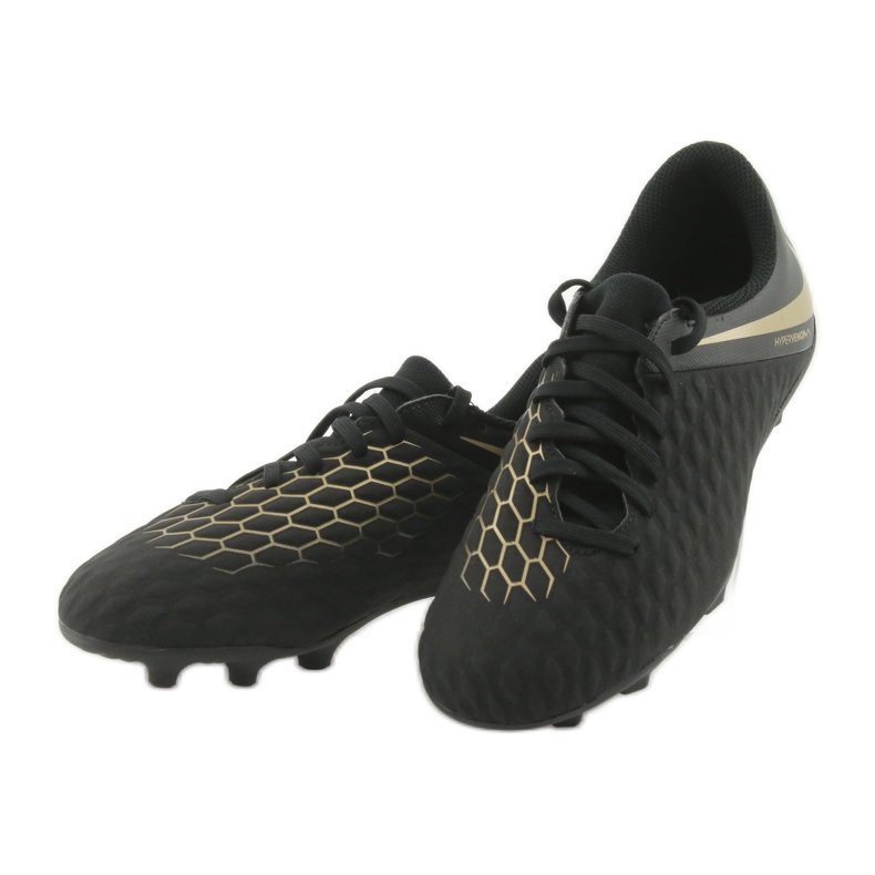 Chuteiras Nike Hypervenom Phantom 3Club FG Jr AJ4146-090 preto 3
