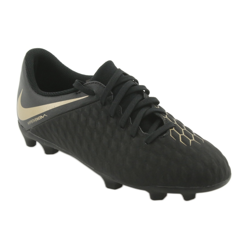 Chuteiras Nike Hypervenom Phantom 3Club FG Jr AJ4146-090 preto 1