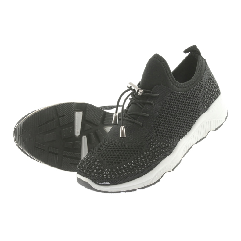 Jatos pretos DK FS19 esportivos femininos 5