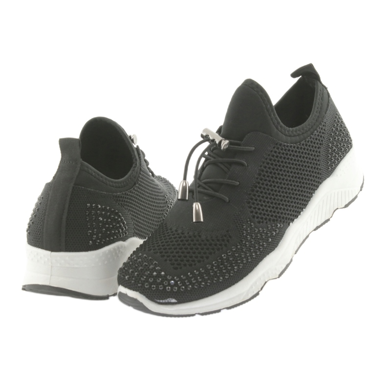 Jatos pretos DK FS19 esportivos femininos 4