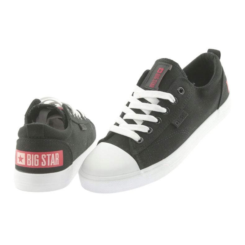 Big Star Classic Sneakers Black Black 274877 preto 4