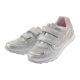 Sports Velcro American Club ES18 sebrne cinza 3