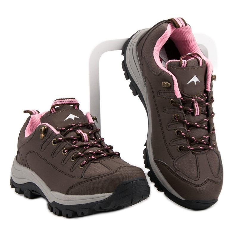 Sapatos de trekking marrons castanho 2