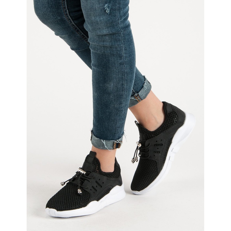 Calçados esportivos Openwork preto 2 Calçados esportivos Openwork preto 2