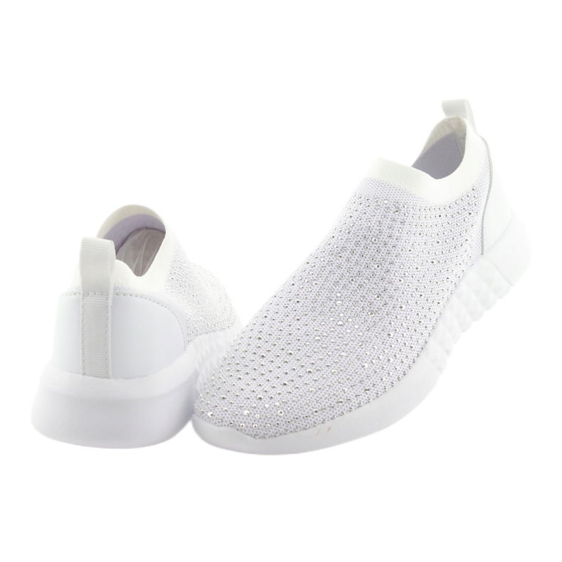 Meninas esportivas American Club AD06 branco 4