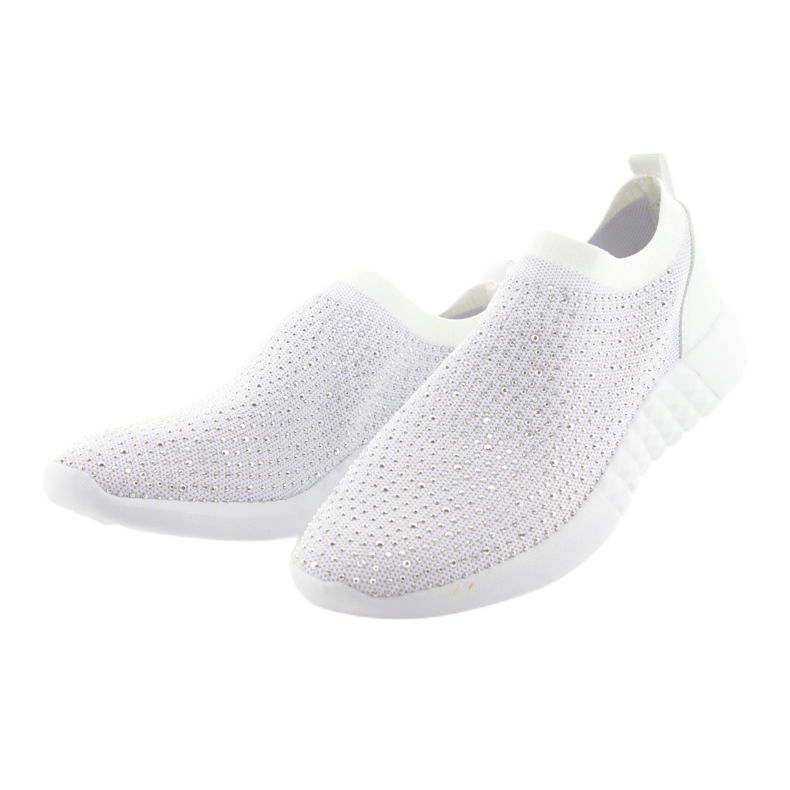 Meninas esportivas American Club AD06 branco 3