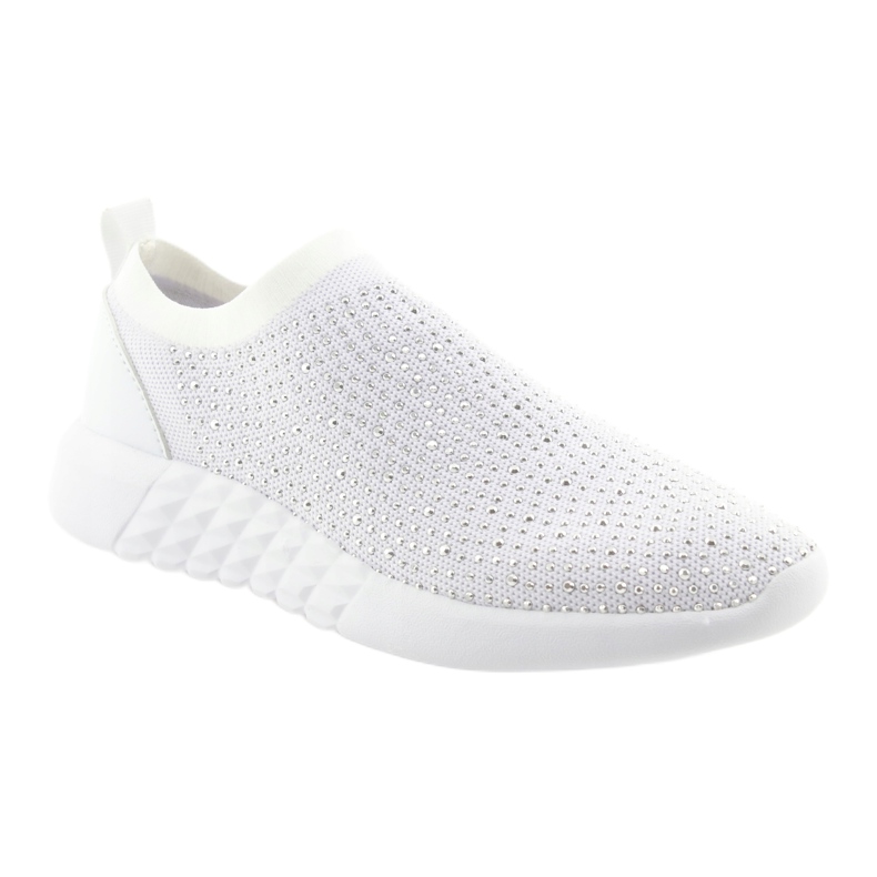 Meninas esportivas American Club AD06 branco 1