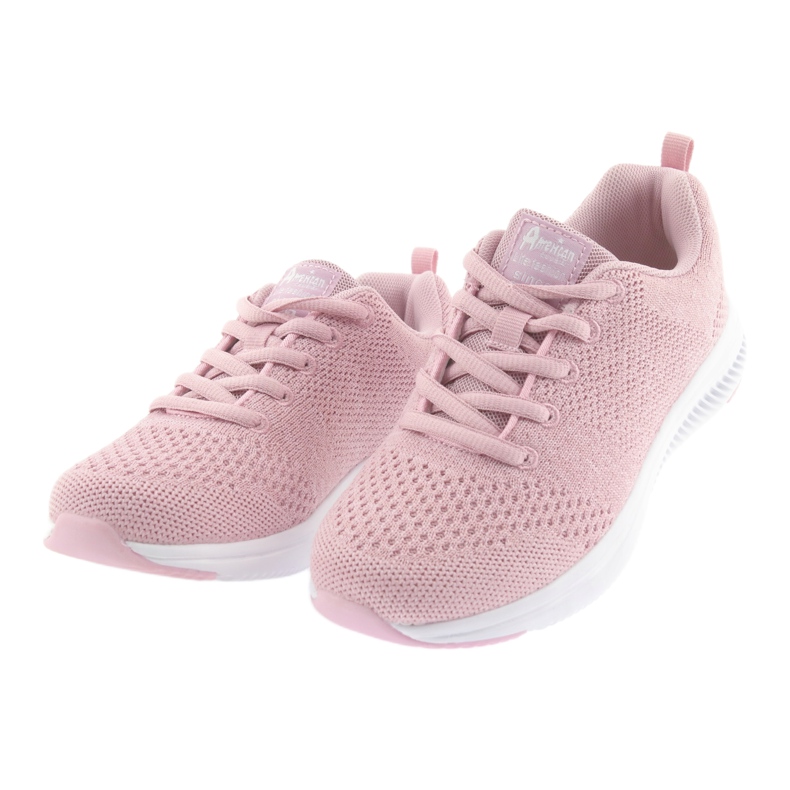 Meninas esportivas American Club HA07 rosa 3