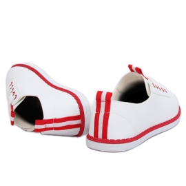 Tênis feminino branco e vermelho XJ-2918 Vermelho 1