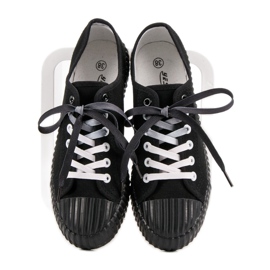 Yes Mile Tênis Pretos Elegantes 1