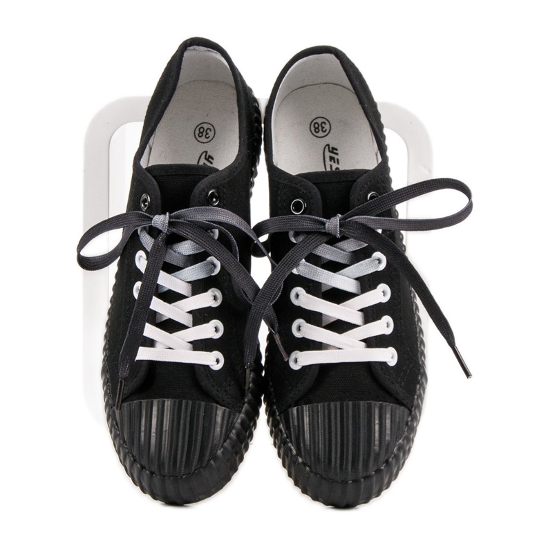 Yes Mile Tênis Pretos Elegantes 1