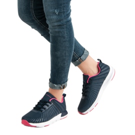 Ax Boxing Tênis esportivo azul marinho 2