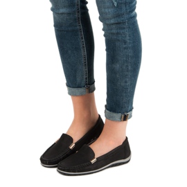 Anesia Paris Mocassins pretos 2