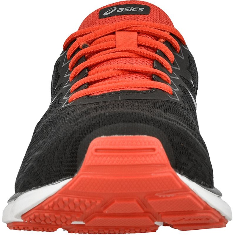 Tênis de corrida Asics Gel-Zaraca 5 M T6G3N-9093 preto laranja 2
